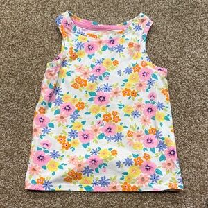 Cat & Jack Multicolor Floral Tank Top